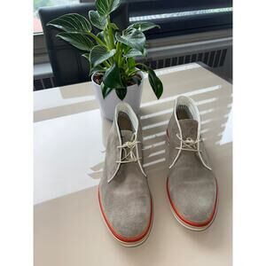 Men's King & Stone, Casual low boots Grey /orange  size 11